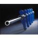 1-speler stang met gegoten pop blauw