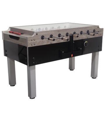 Voetbaltafel Garlando | Olympic Silver | Cashless Payment | Glasplaat