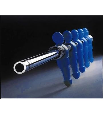 3-speler stang met geg. Pop Blauw: 