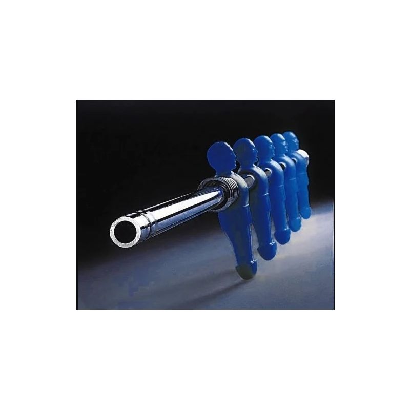 1-speler stang met gegoten pop blauw