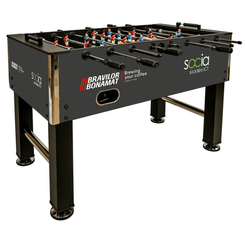 Bedrukte voetbaltafel Elite Black